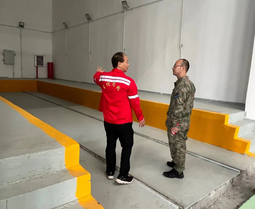 猇亭區(qū)人民武裝部監(jiān)察組一行到華興檢測進行安全檢查督導(圖2) 圖片