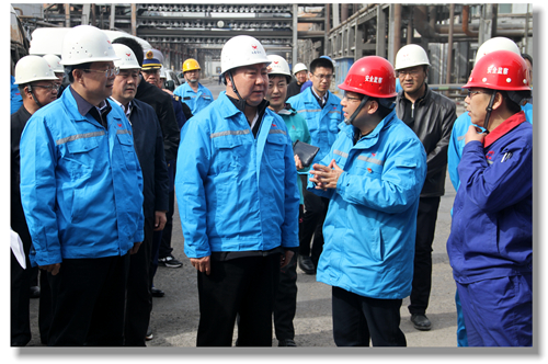 烏海市委書記史萬鈞一行到內(nèi)蒙宜化調(diào)研指導安全生產(chǎn)工作(圖1) 烏海市委書記史萬鈞一行到內(nèi)蒙宜化調(diào)研指導安全生產(chǎn)工作(圖1)