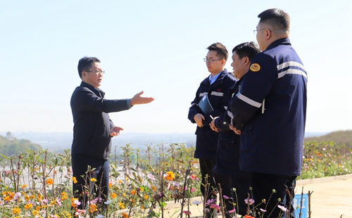 王大真到松滋肥業、楚星公司、股份公司和新項目現場調研(圖2)