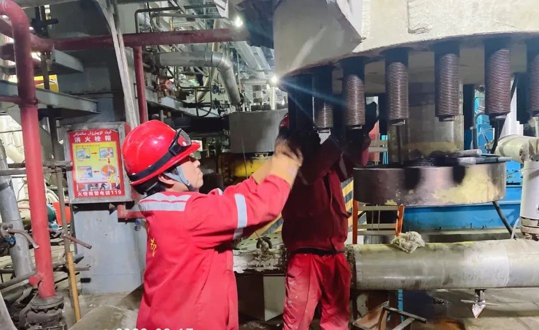 全力以赴 奮戰大修(圖1) 圖片