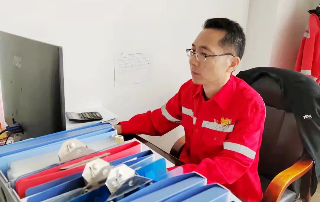 化機公司曾志恒:堅持恪盡職守,牢記使命擔當(圖1) 圖片